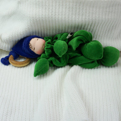 Teething Gnome-Blue & Green