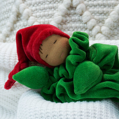 Teething Gnome-Red & Green