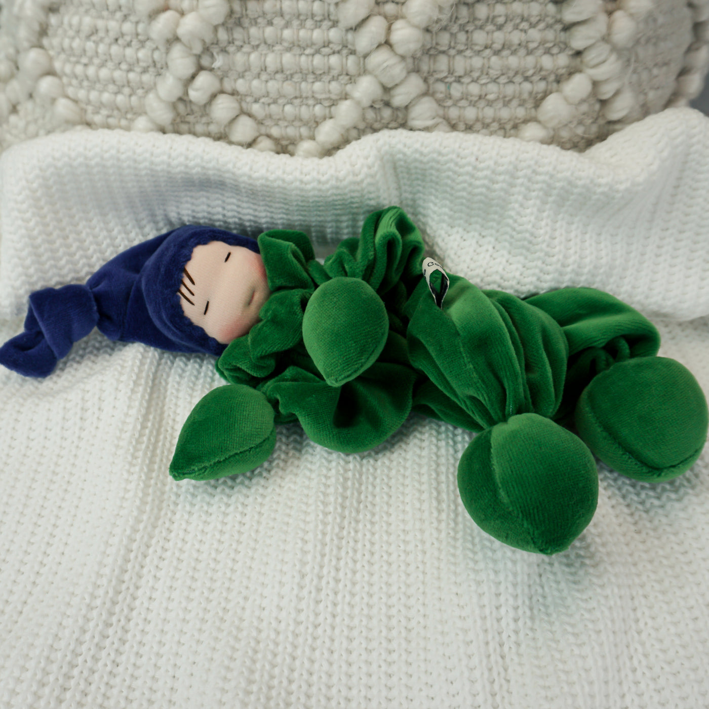 Teething Gnome-Blue & Green