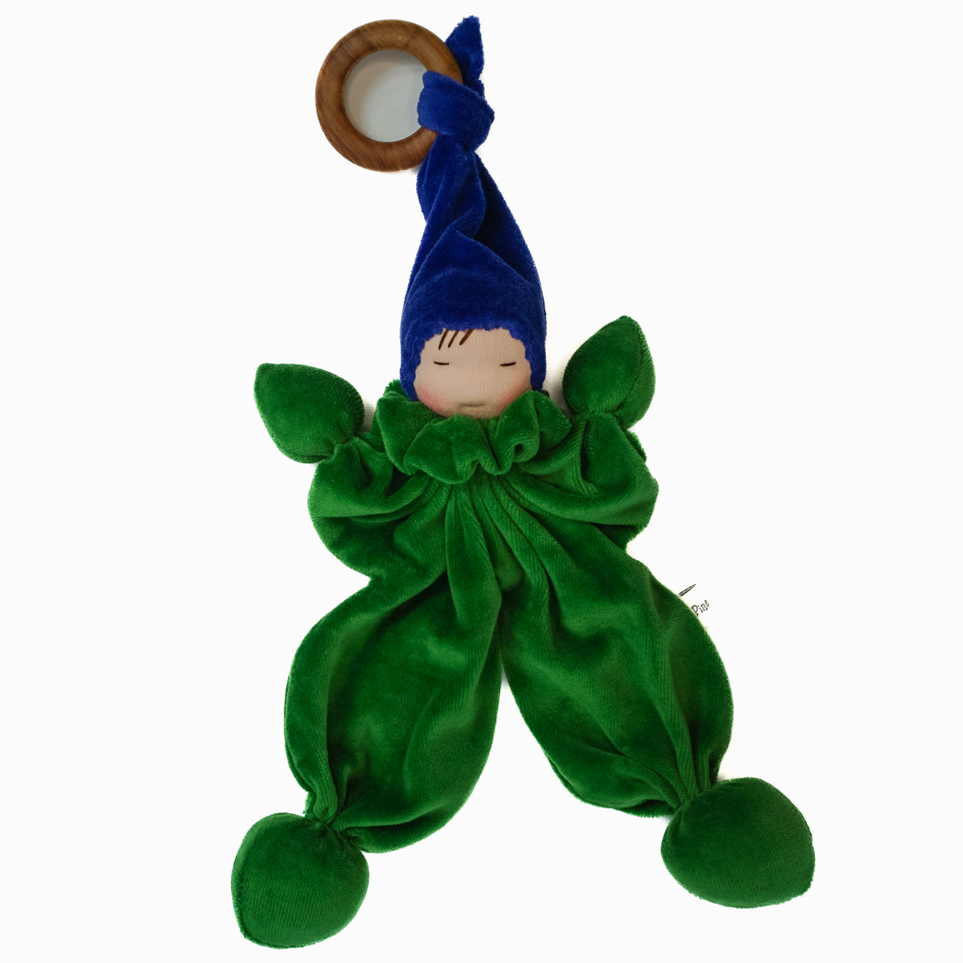 Teething Gnome-Blue & Green