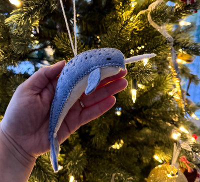 Narwhal Ornament