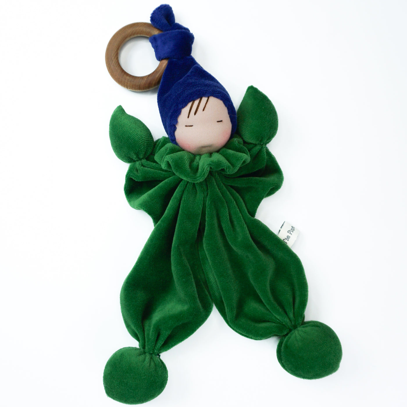 Teething Gnome-Blue & Green