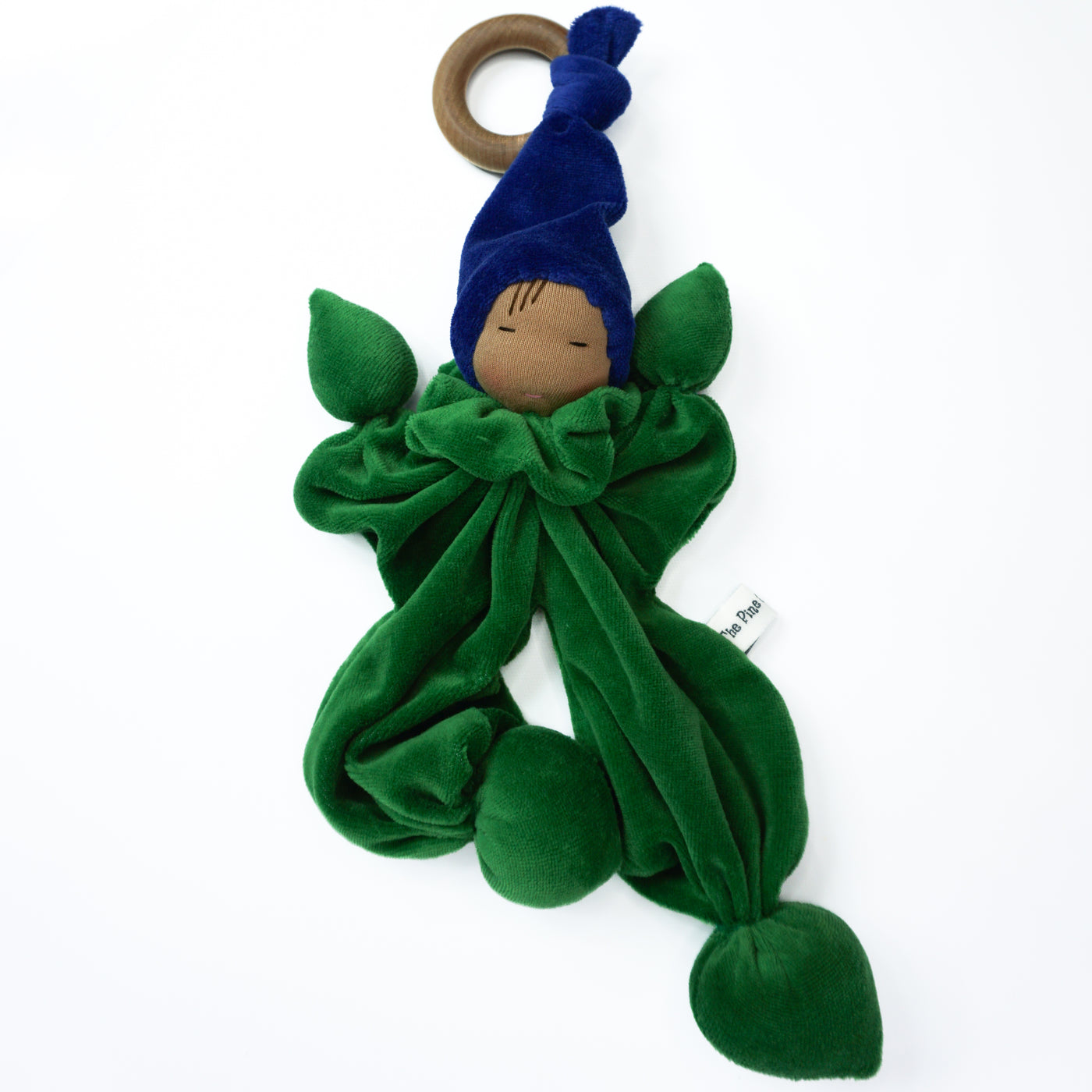 Teething Gnome-Blue & Green