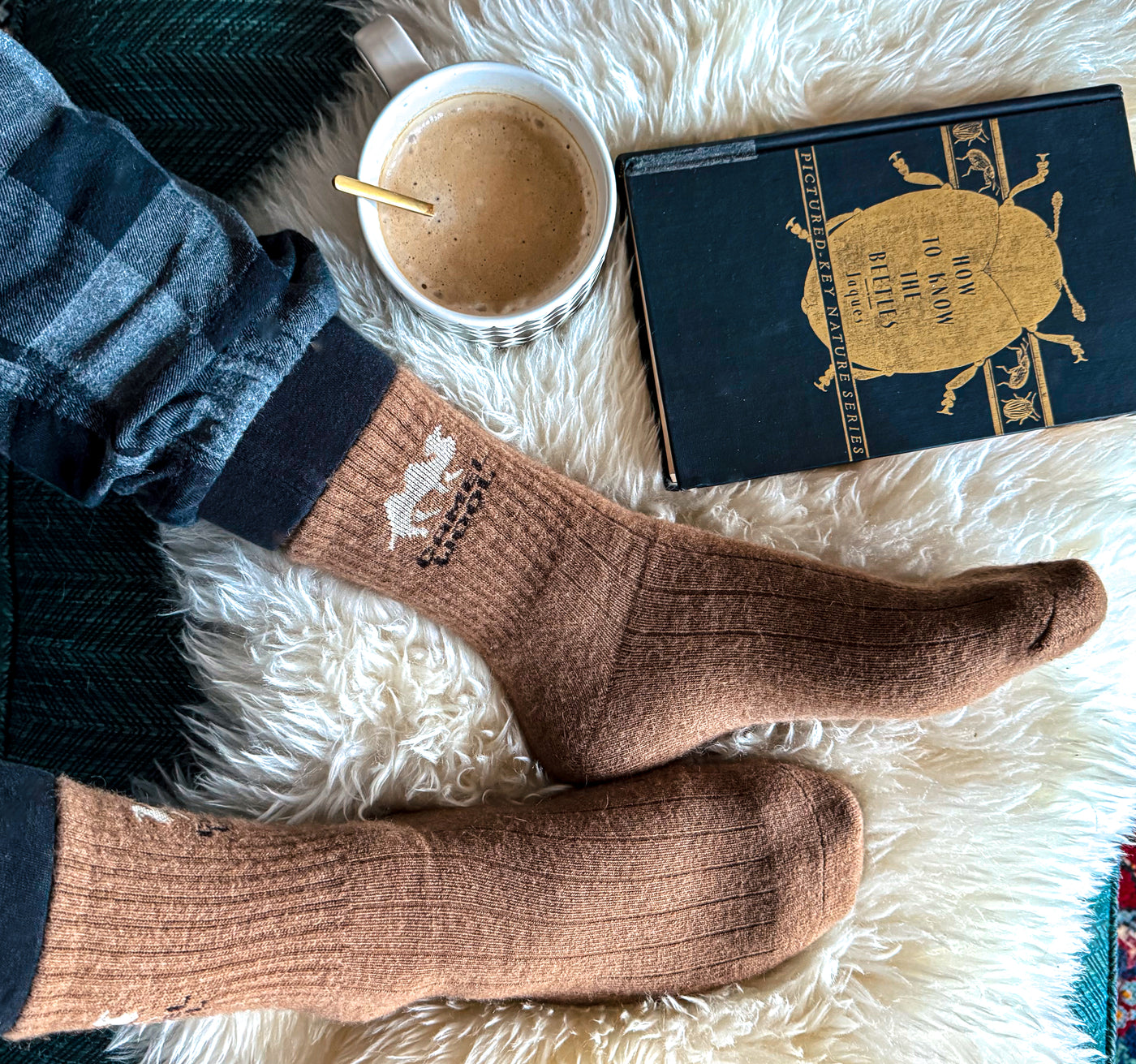 Camel Wool Socks