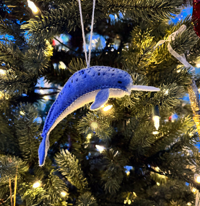 Narwhal Ornament