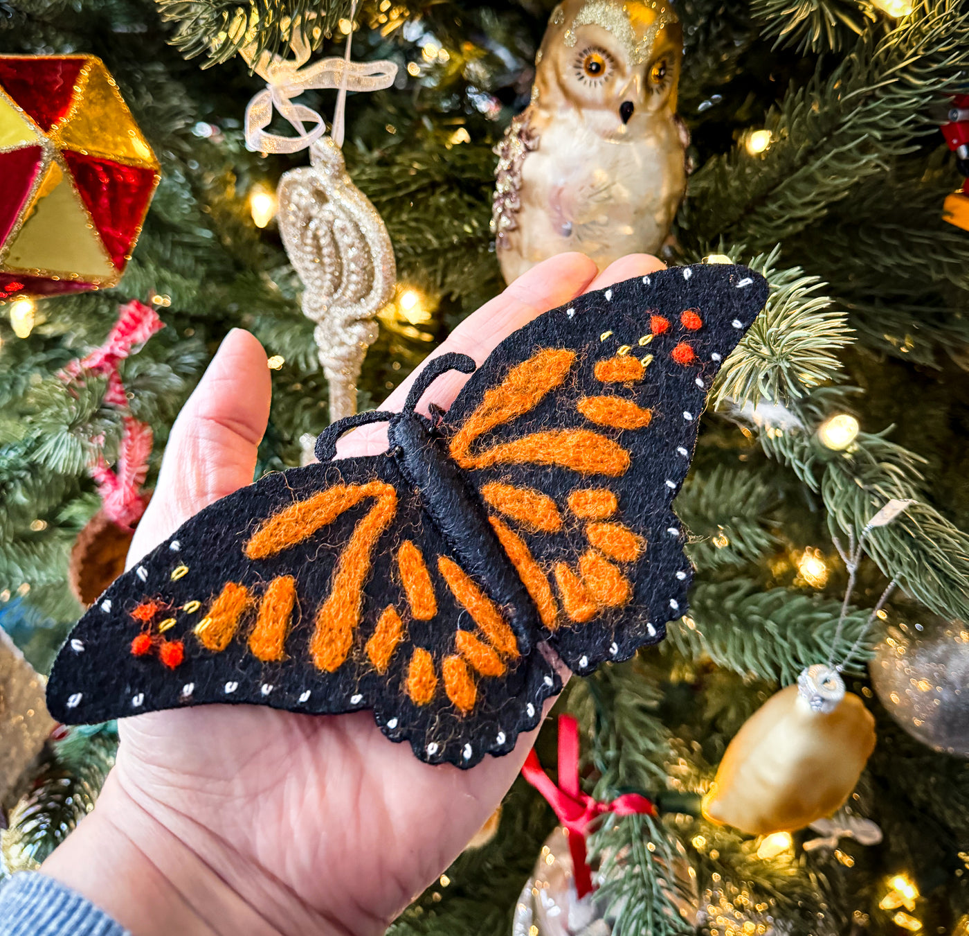 Monarch Butterfly Ornament