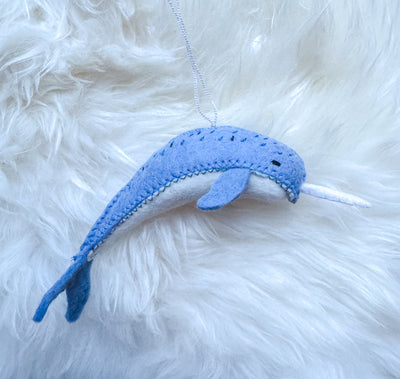 Narwhal Ornament