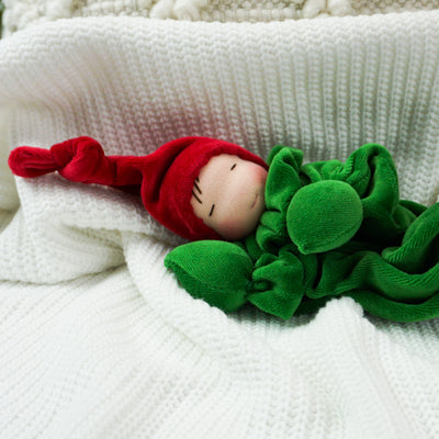 Teething Gnome-Red & Green